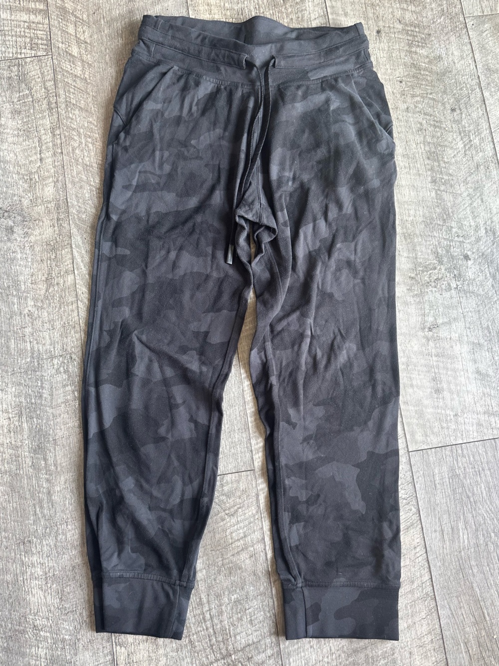 lululemon athletica Black Subtle Camo Joggers